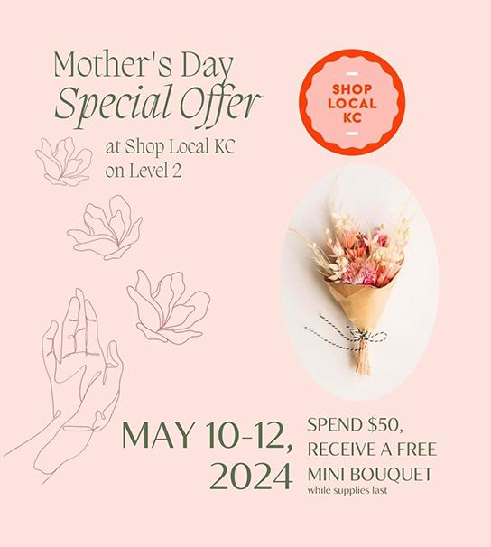 Shop Local 2024 Mother's Day promotion