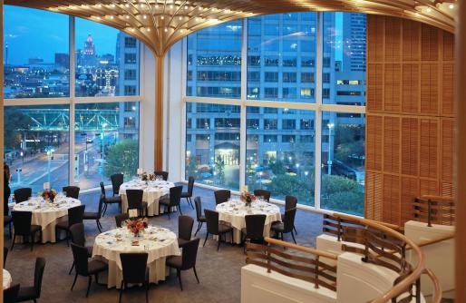 Dining Room with City View