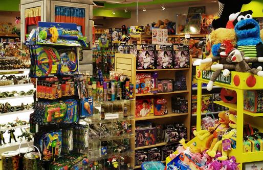Inside View of Toy Time at Crown Center