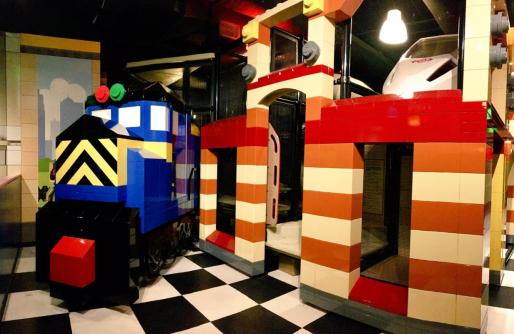 Trains at LEGOLAND DIscovery Center Kansas City