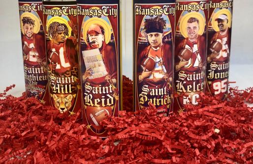 Chiefs Candles