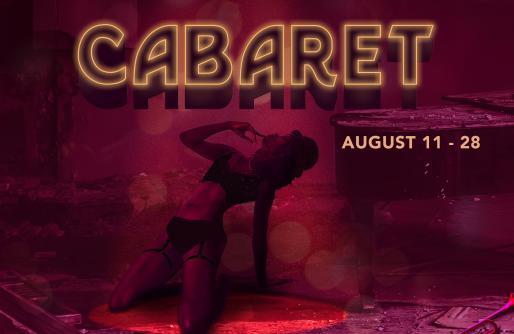 Playbill with Cabaret Performer