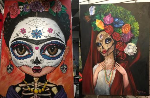 Sugar Skull Paintings