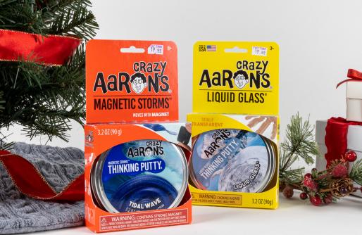 Boxed Crazy Aaron's Putty, Magnetic Storms and Liquied Glass