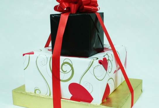 Trio of Wrapped Packages