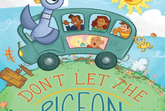 Show Poster: Bus with pigeon driving children