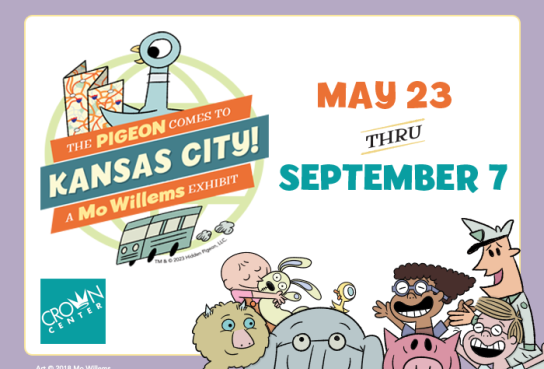 the pigeon comes to Kansas City