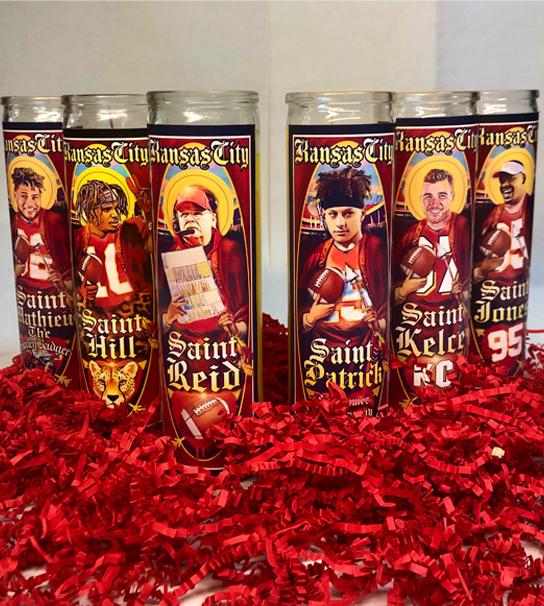 Chiefs Candle