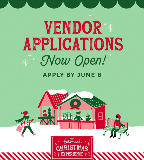 Vendor applications now open.
