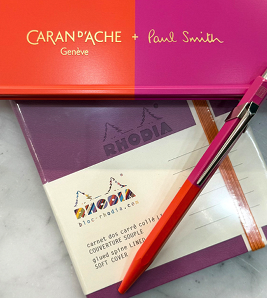 Pen and notebook