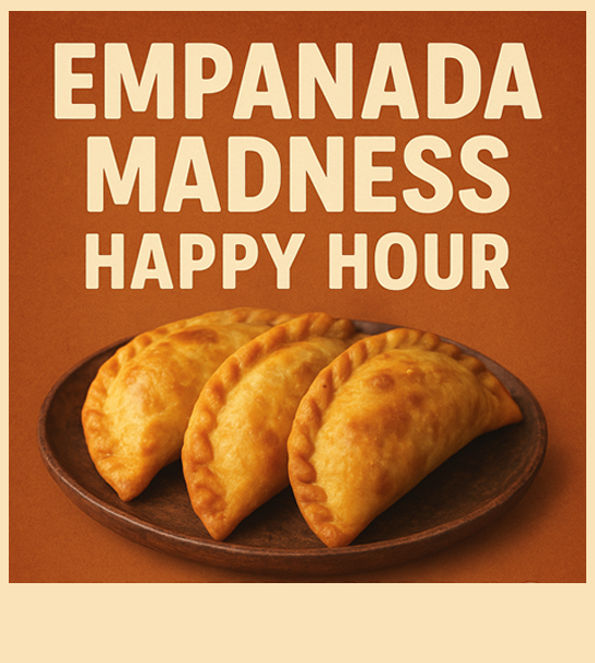 Plate of empanadas.