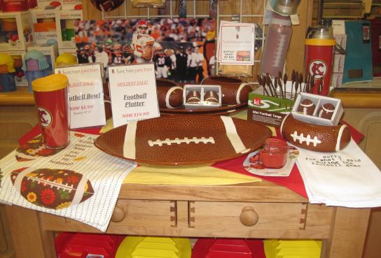 Football Platters, Cups and Towels
