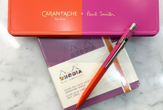 Pen and notebook
