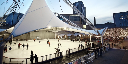Ice skating rink
