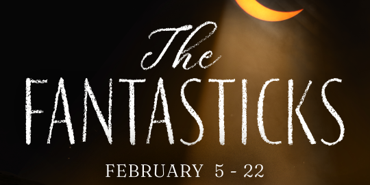 lettering - fantasticks for theater show